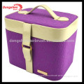 Large capacity makeup bag canvas cosmetic bag